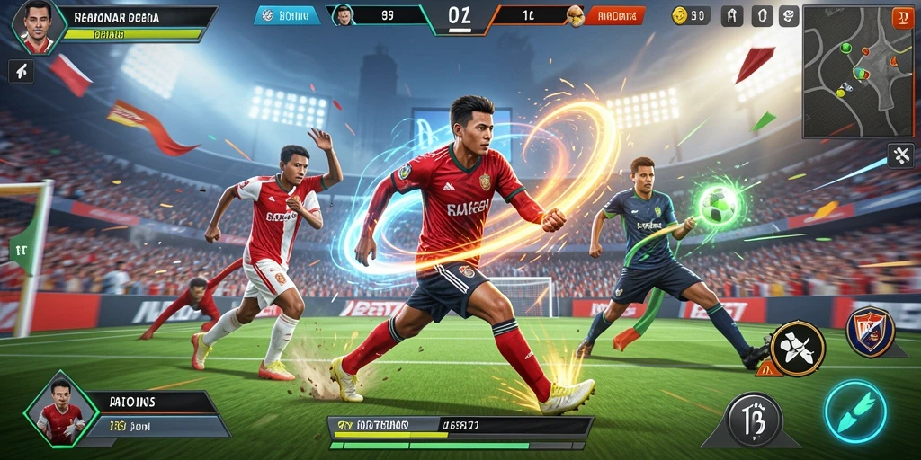 Screenshot memperlihatkan momen saat menyelesaikan level penuh tantangan.