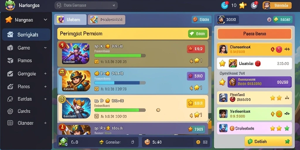 Mode multiplayer yang seru dan kompetitif.