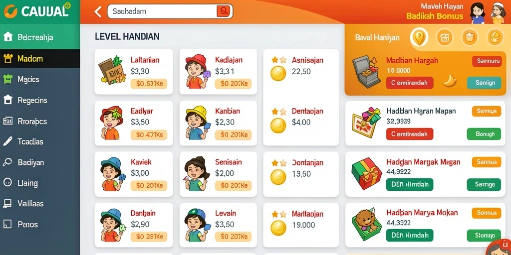 Fitur multiplayer untuk bersaing dengan teman-teman.