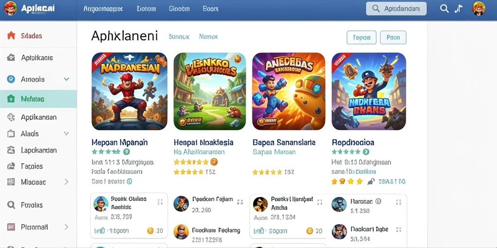 Karakter unik dalam game dengan kustomisasi.