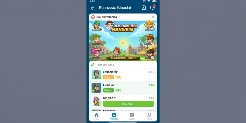 Screenshot aksi seru di medan perang.