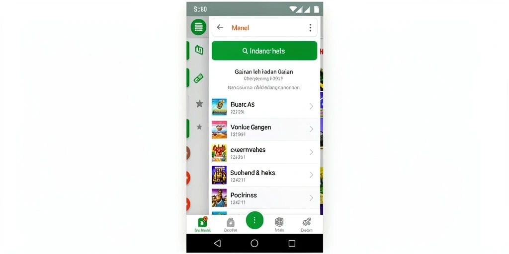 Pemandangan dalam game yang memukau dan detail.